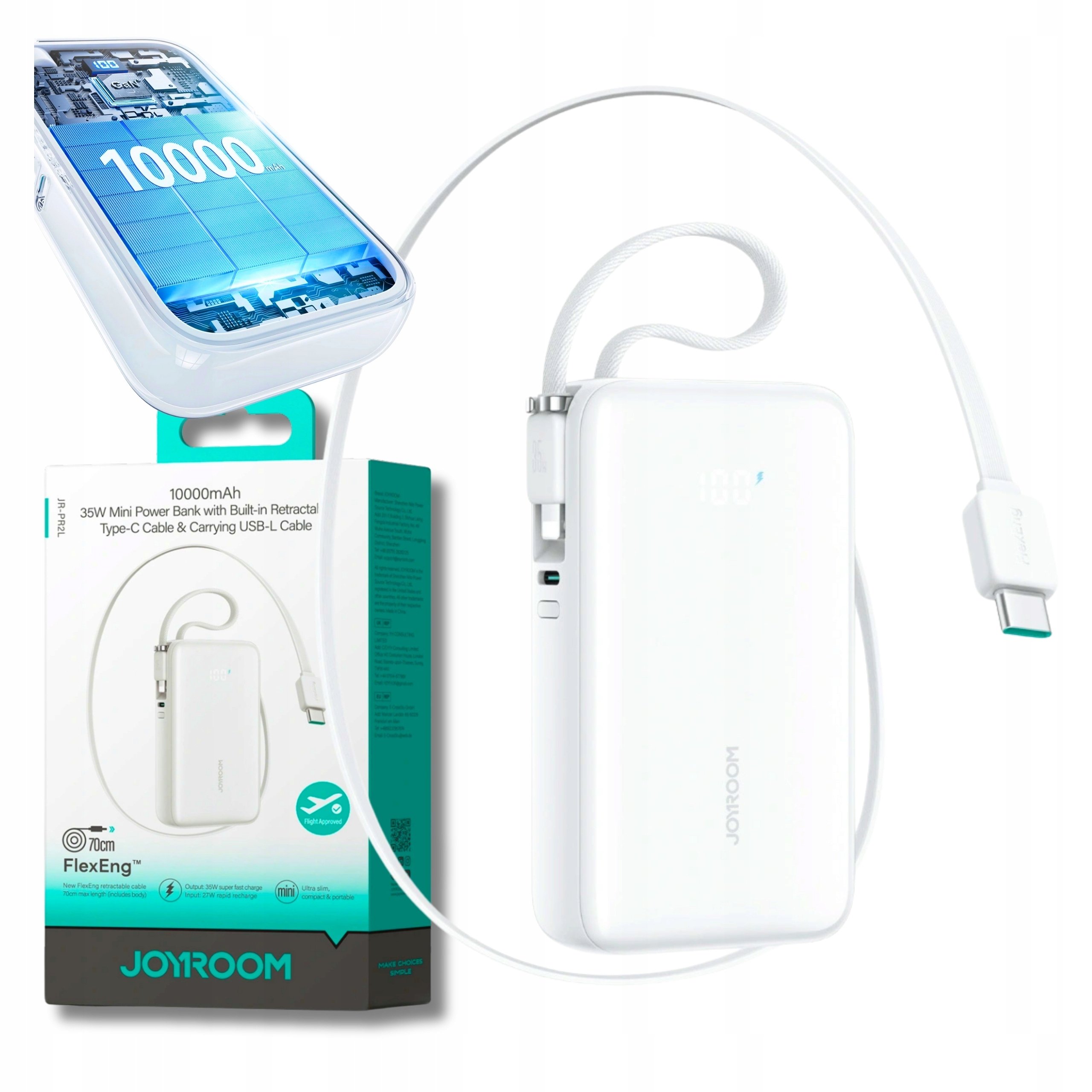 Powerbank Joyroom JR-PR2L 10000mAh 35W – Twoja mobilna energia