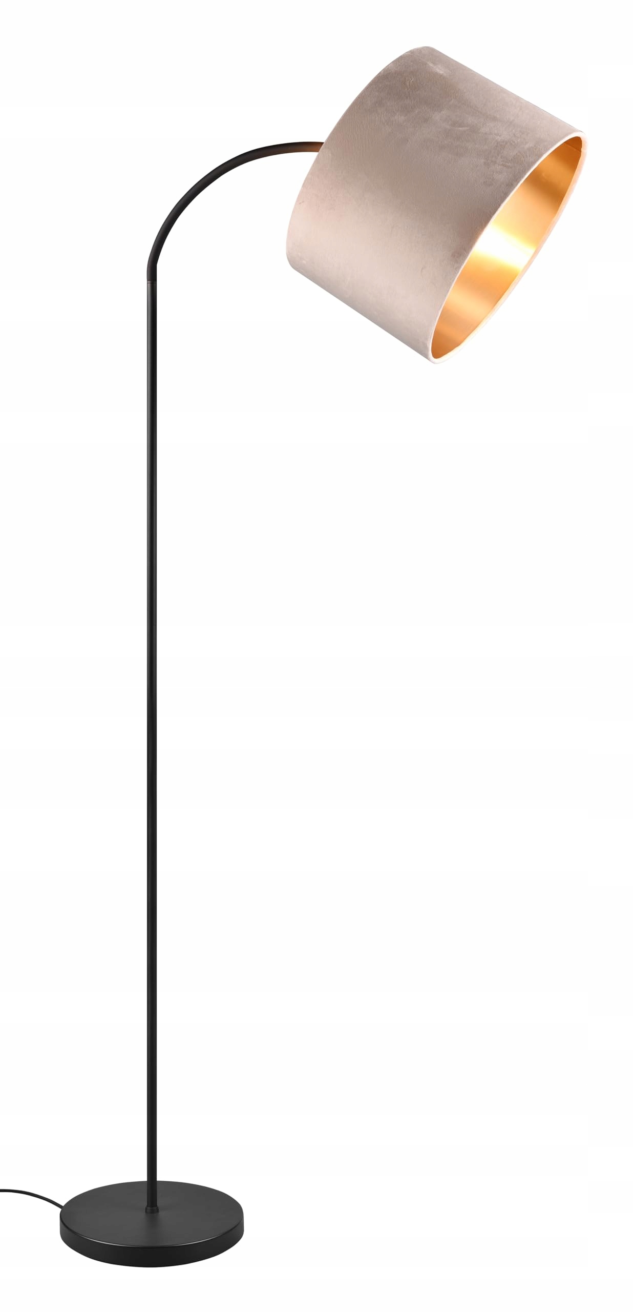 Stylowy design w kolorze beżowym i złotym