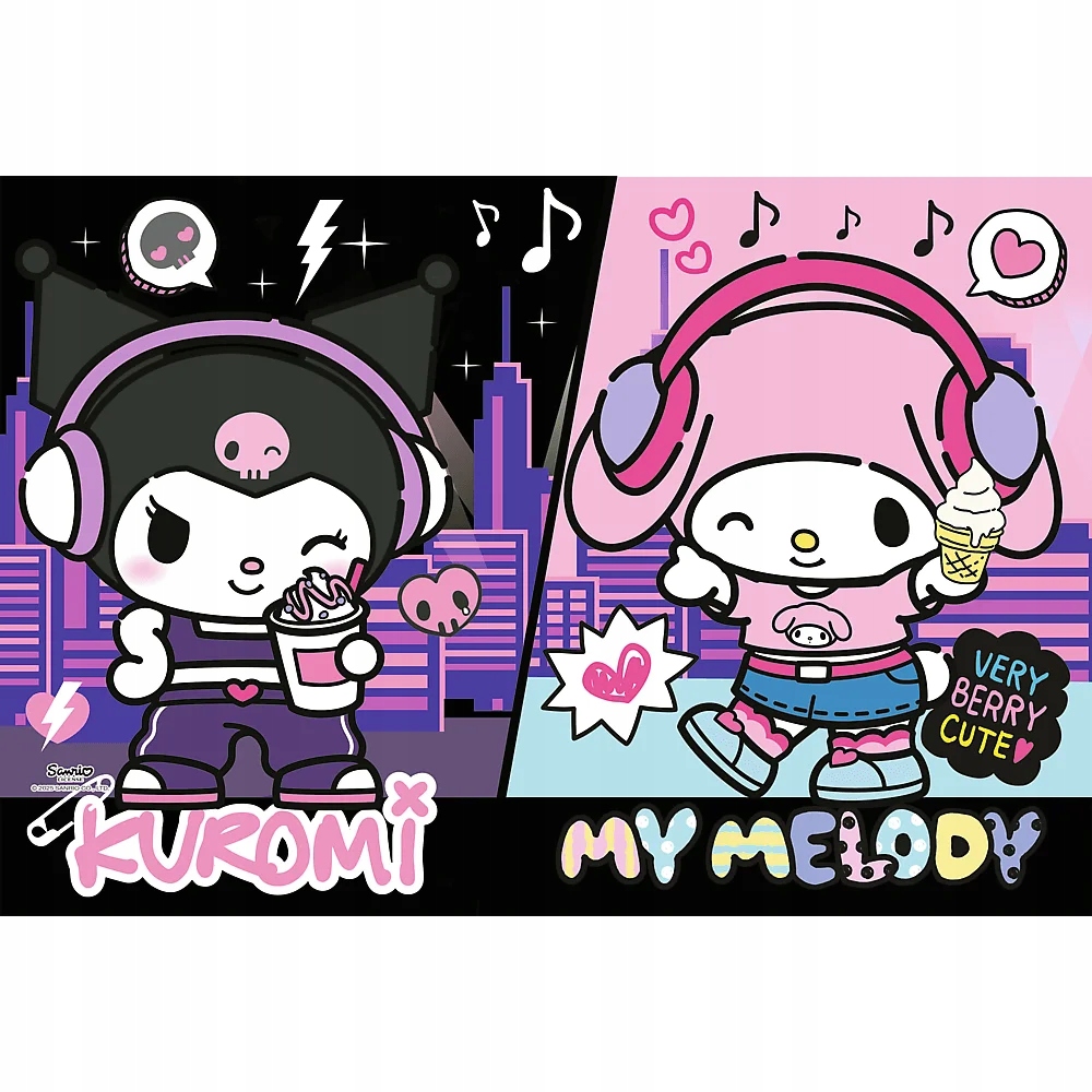 Tematyka i bohaterowie – Kuromi i Hello Kitty