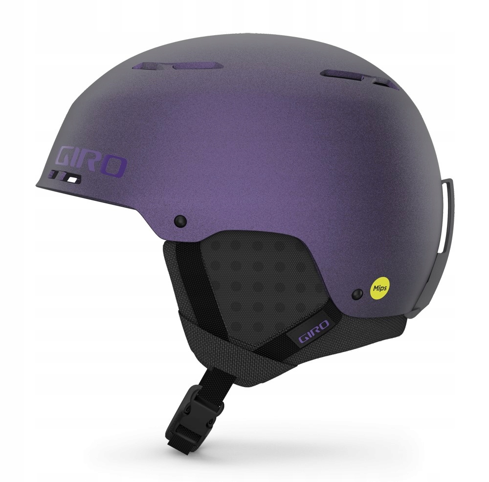 Kask zimowy GIRO EMERGE SPHERICAL MIPS matte black / purple pearl roz. L (59-62.5 cm) – Ochrona i styl na stoku