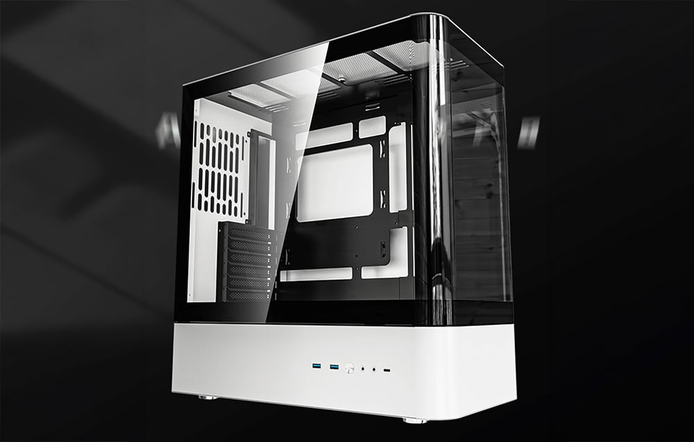 Modularny design i ukryty system zarządzania kablami