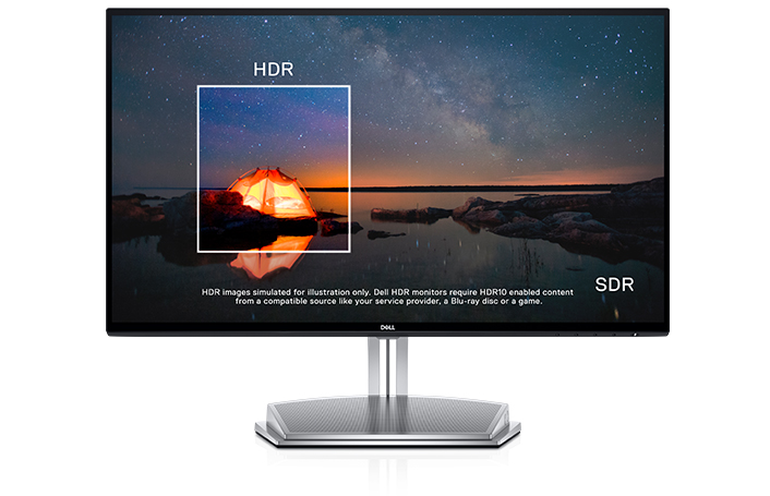 Dell S2418H Monitor - Incredible visuals with Dell HDR Dell S2418H Monitor - Incredible visuals with Dell HDR