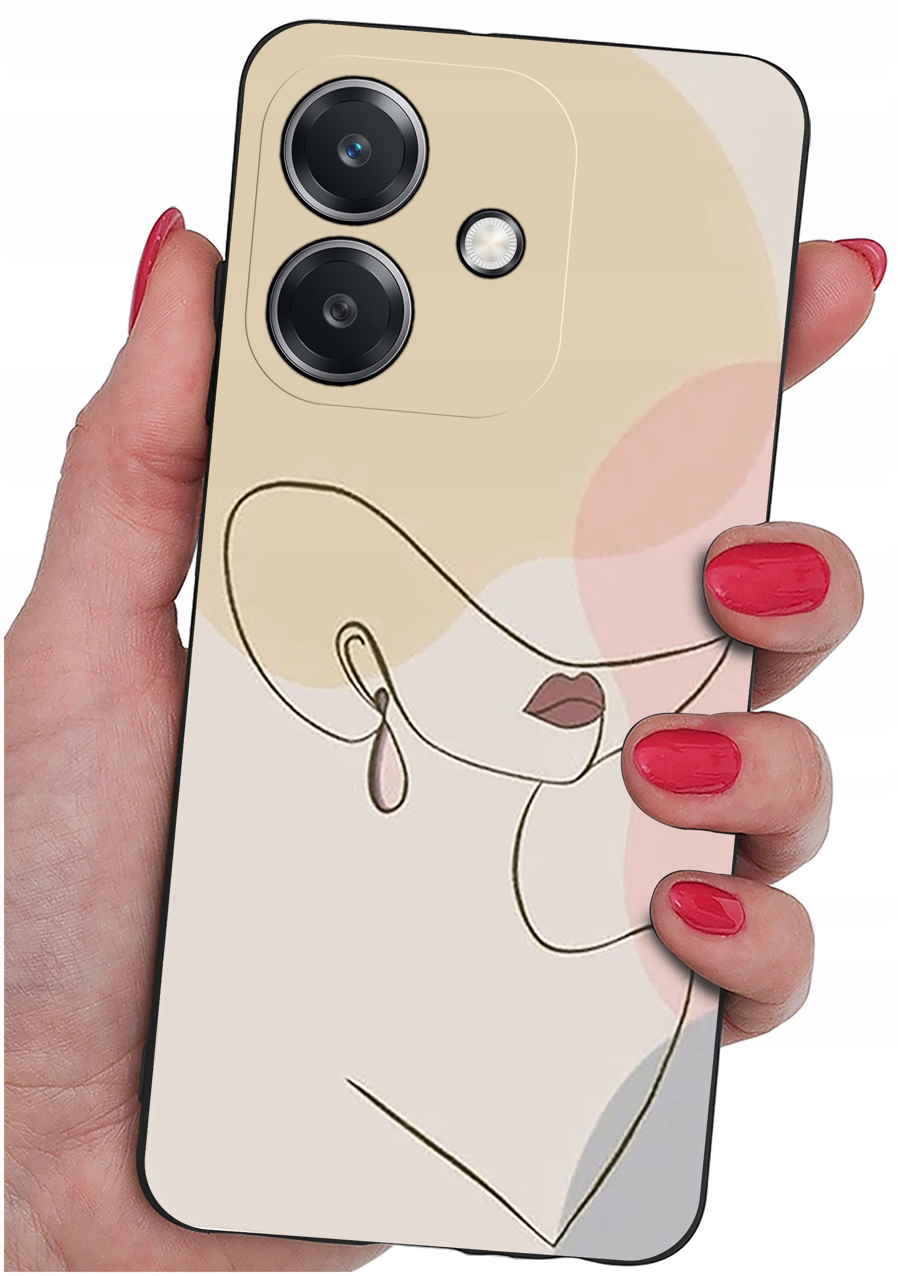 Etui do Oppo A40 | A40M | WZORY | SILIKONOWE MATT SZKŁO 9H – Ochrona i styl