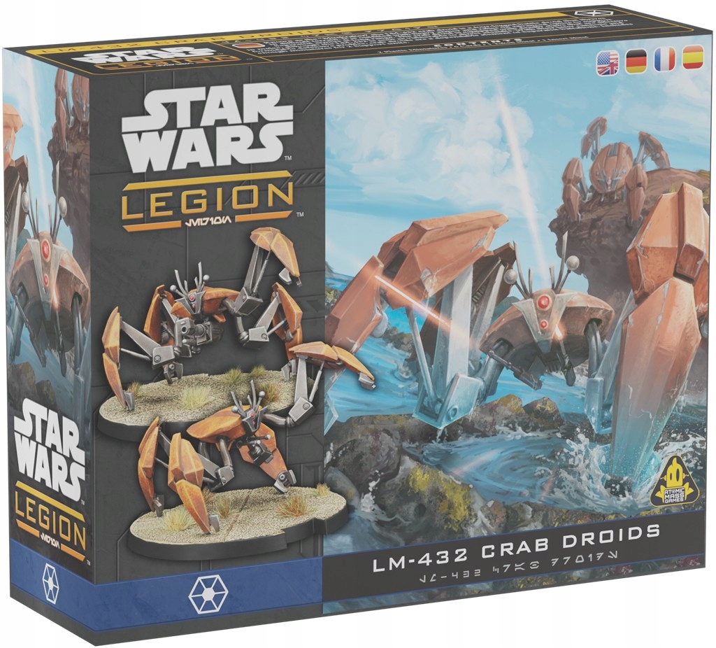 Star Wars: Legion 2.0 - LM-432 Crab Droids – Wejdź do galaktyki z droidami bojowymi