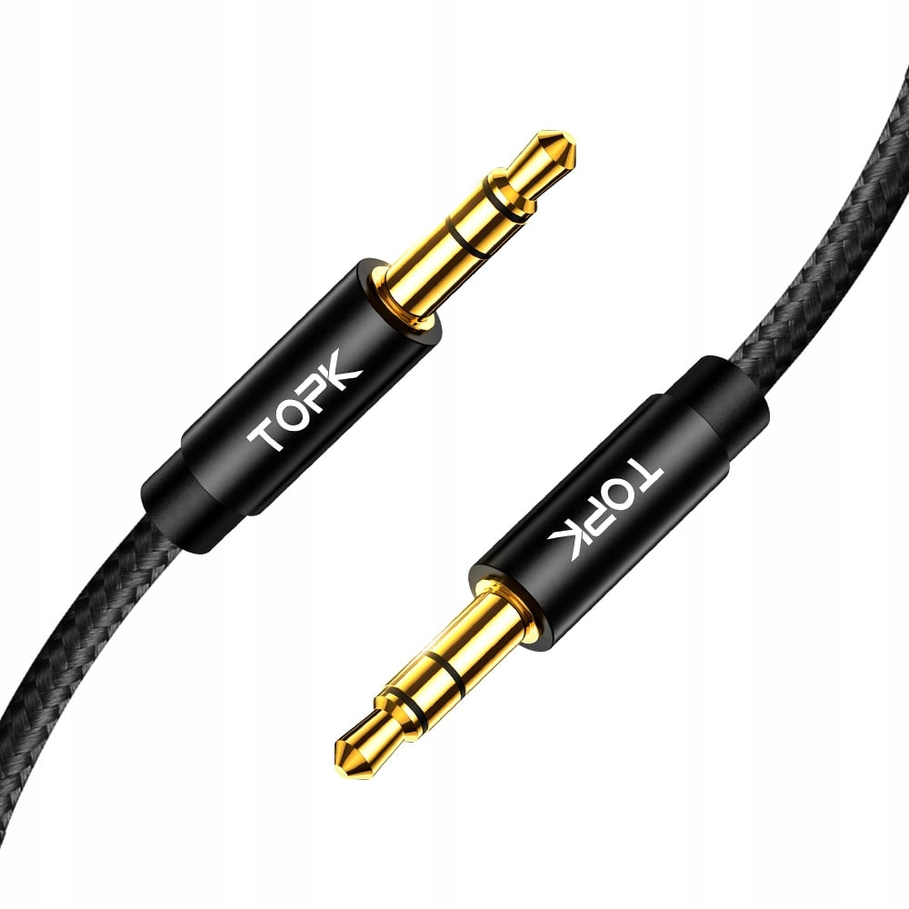KABEL AUX JACK - JACK 3,5 STEREO TOPK 0,5m Długość kabla 0.5 m