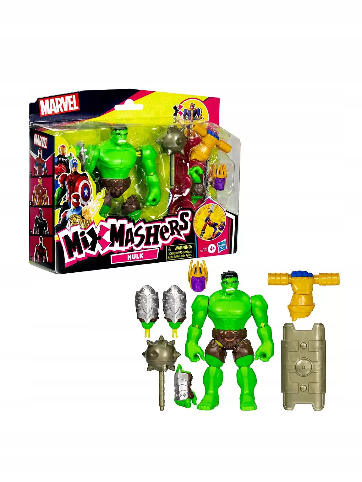 Avengers MixMashers Deluxe Figurka 15 cm - Hulk – Stwórz swoją własną wersję superbohatera!