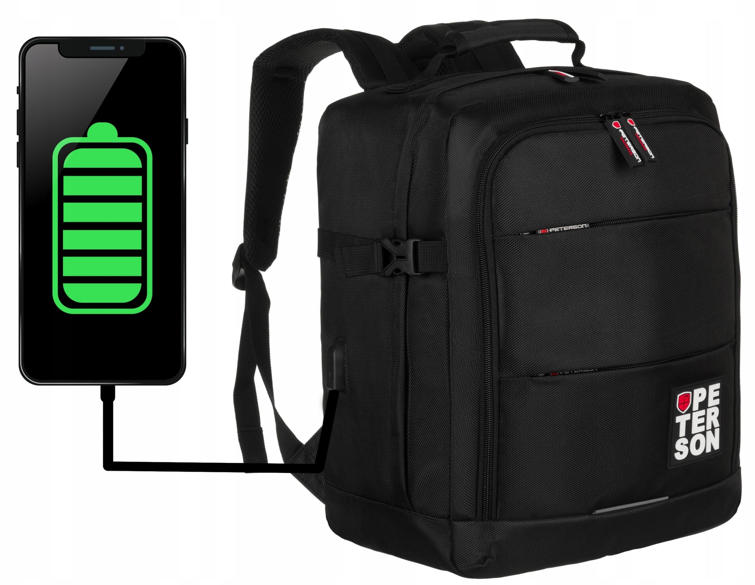 Podróżny, Wodoodporny Plecak Z Miejscem Na Laptopa – Idealny Towarzysz Twoich Podróży