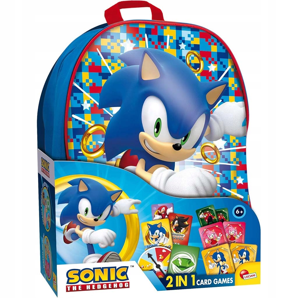 Sonic Kolekcja gier w plecaku – Radość z zabawy dla najmłodszych