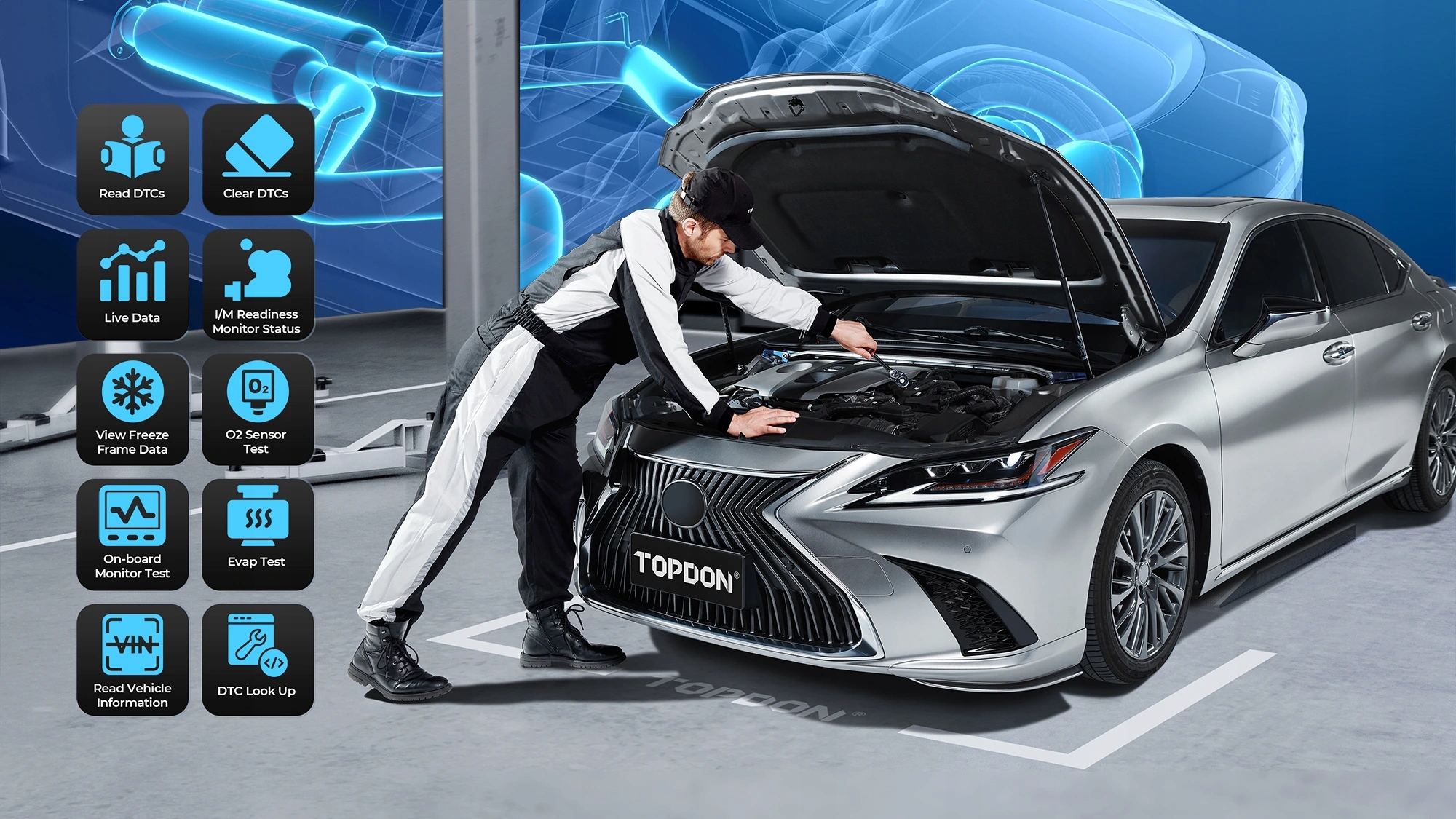 Bezprzewodowe połączenie Bluetooth 5.0 – Wygodna obsługa