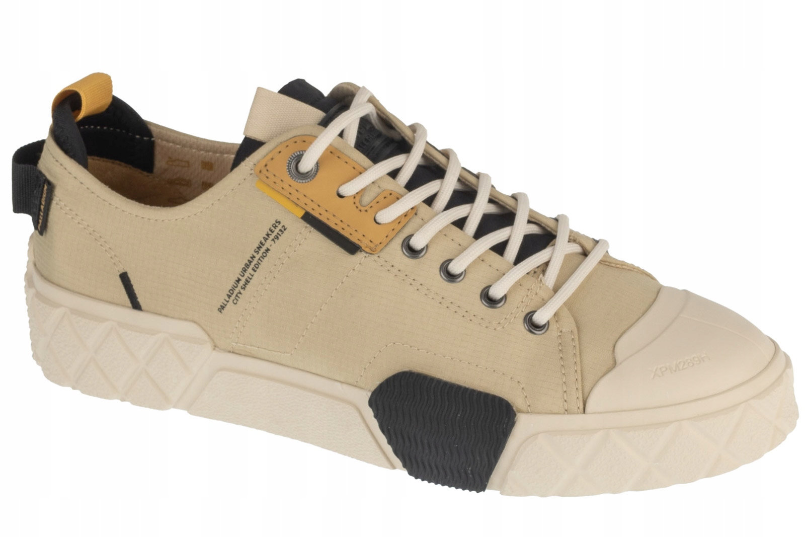 Palladium Ace City Shell Lo 79132-218-M – Stylowe trampki męskie w kolorze beżowym