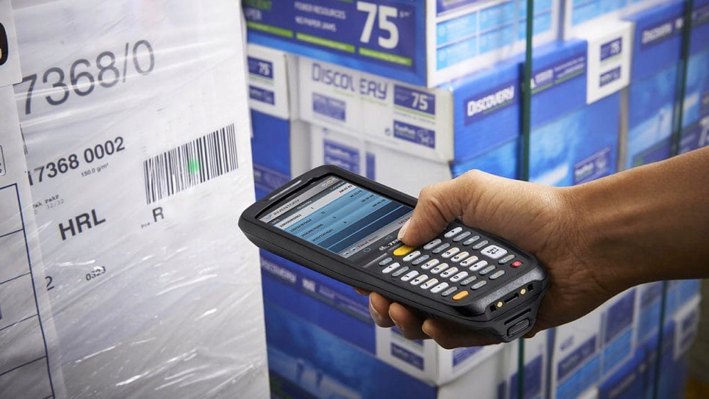 Wbudowany skaner kodów 1D i 2D