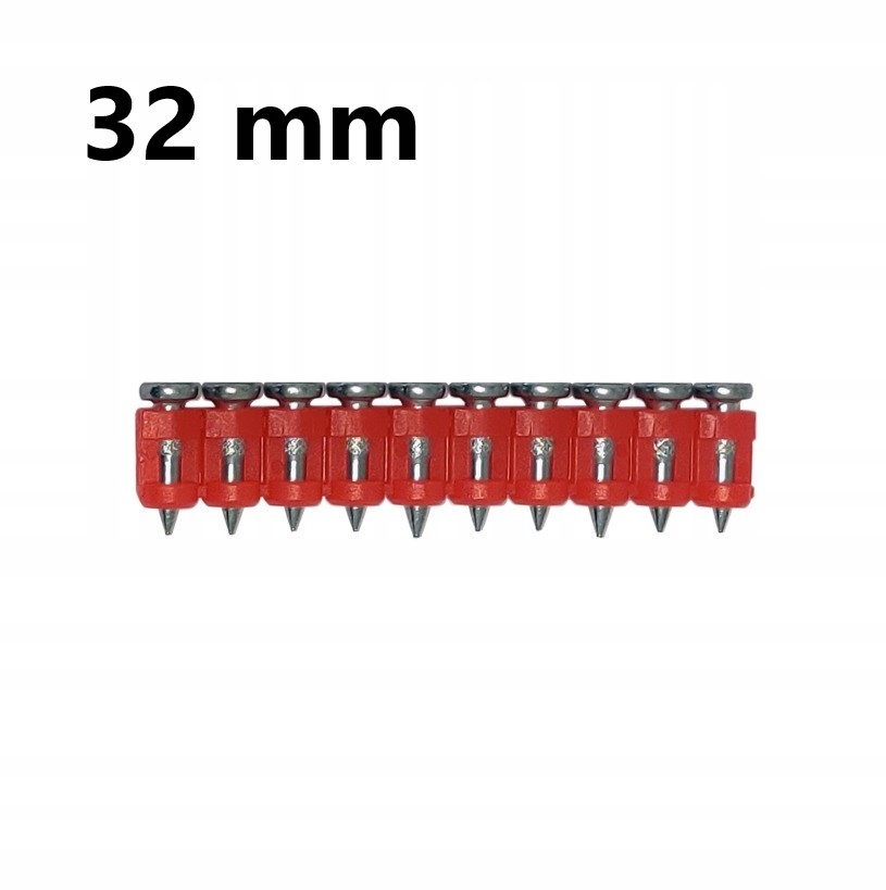 Gwóźdź do betonu XHA stal XCR 32mm 800szt dla FORCE ONE (932800XHA) – Wysoka jakość i niezawodność