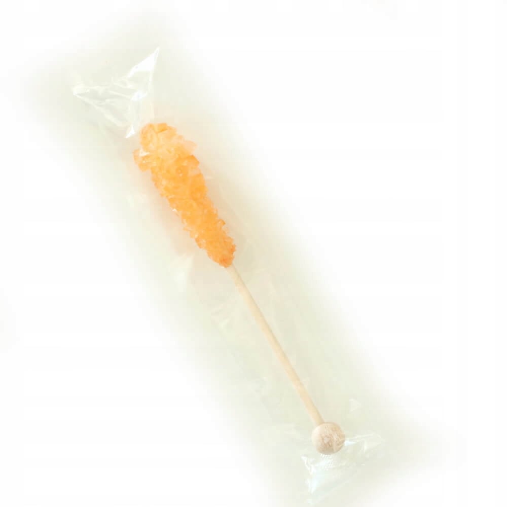 Pomarańczowy sugar stick do napojów i deserów Marka Cup&You