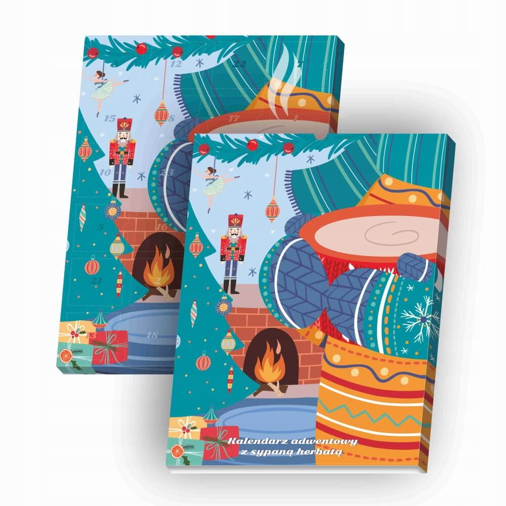 Kalendarz Adwentowy z Herbatami – 24 Różne Smaki na Święta