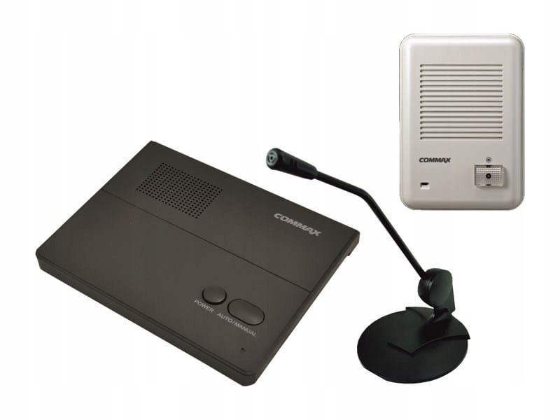Interkom kasowy Commax HF-8CM/HF-4D – Idealne rozwiązanie do komunikacji