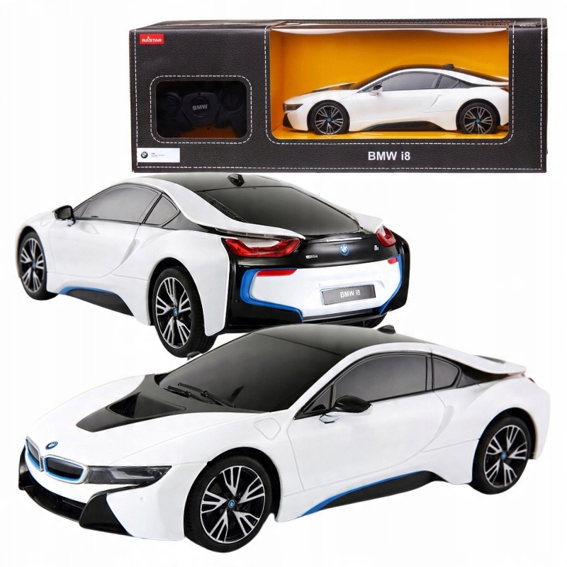 Rastar BMW I8 – Zdalnie sterowany samochód RC 1:18 dla małych kierowców