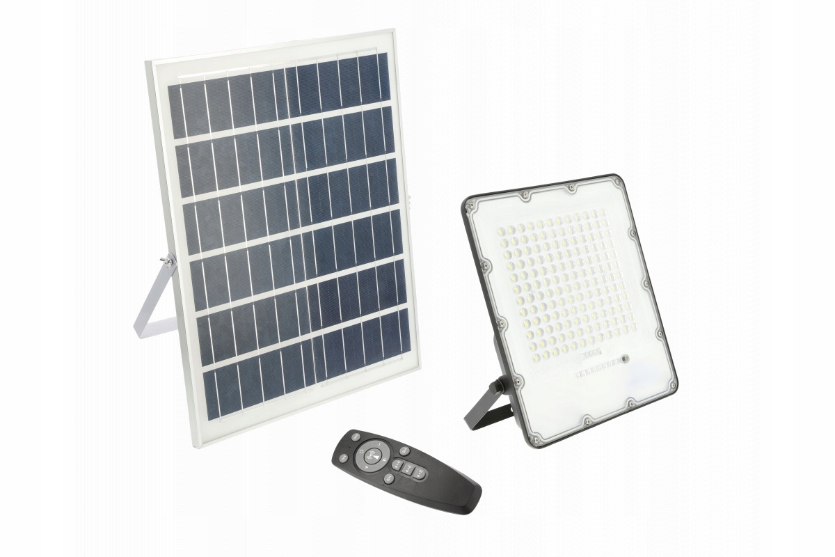 Naświetlacz LED solarny GTV BRAVOS 200W – Oświetlenie dla Twojego ogrodu