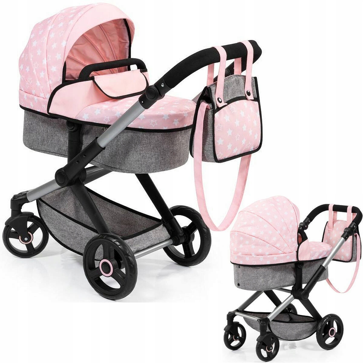 Wózek dla lalek XEO 17030AA – Idealny towarzysz zabaw dla Twojej pociechy