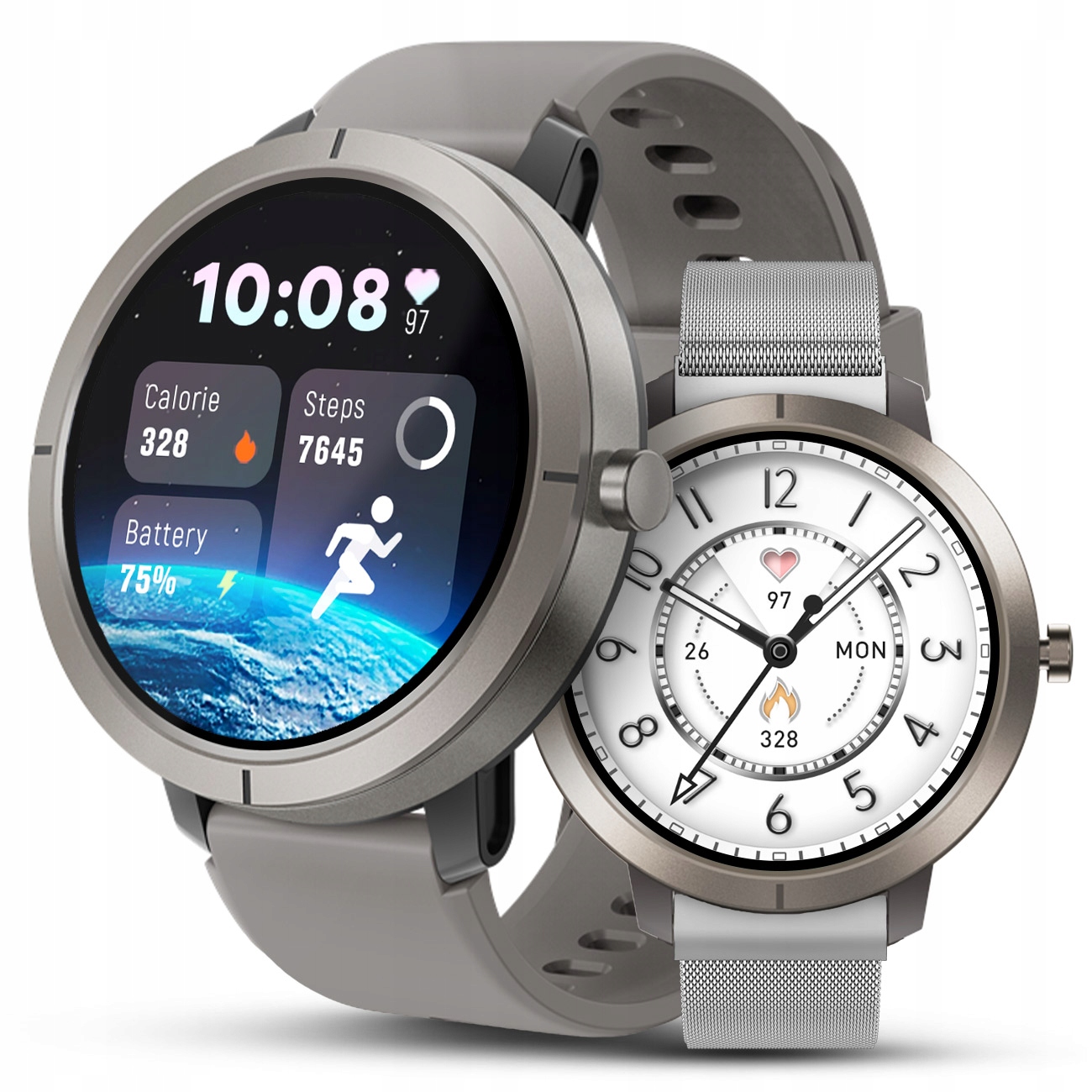 SMARTWATCH DAMSKI Z GPS MENU PL ROZMOWY PULS SPORT WODOODPORNY SMART WATCH – Idealny towarzysz aktywności