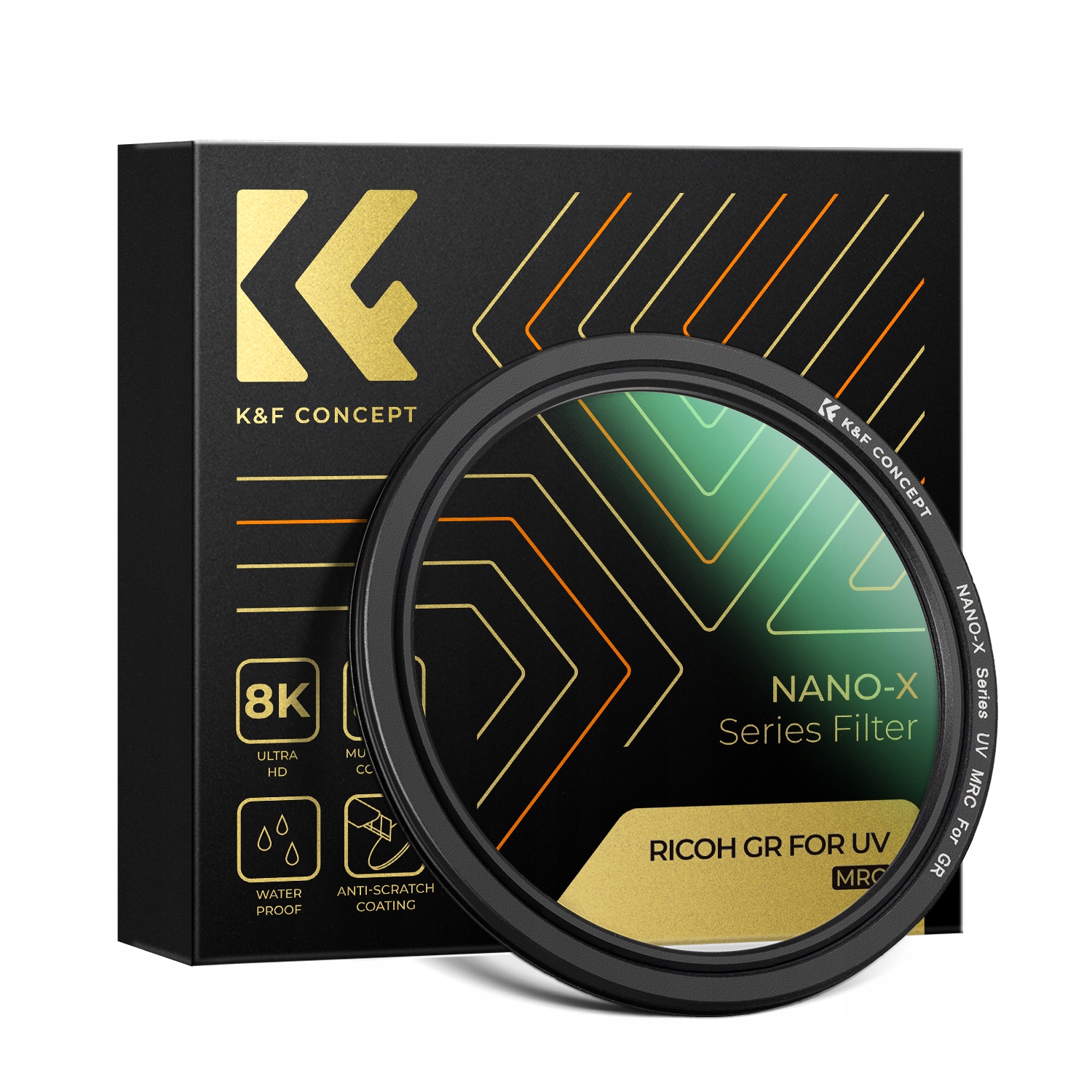 Filtr UV Nano-X MRC K&F Concept do aparatów Ricoh GR GR II GR III GR IIIx HDF – Doskonała jakość zdjęć