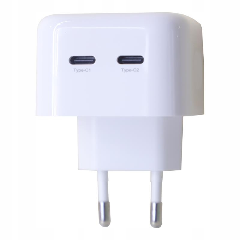 Dwa porty USB-C – Szybkie i efektywne ładowanie