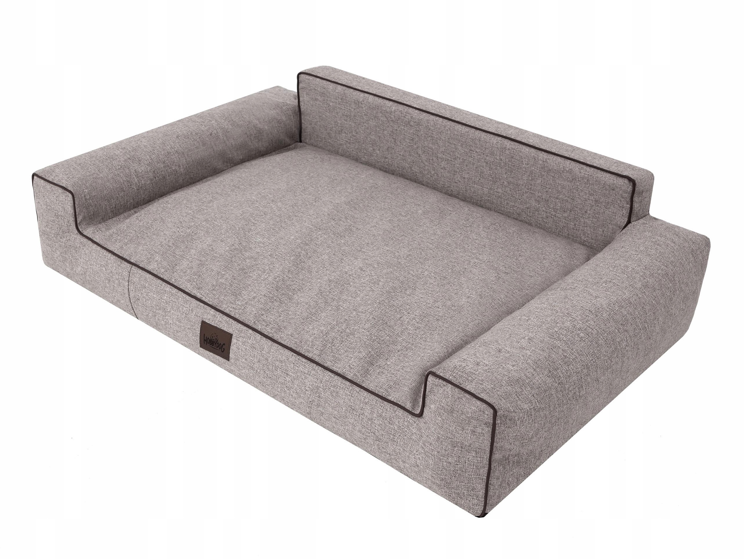 Hobbydog XL GLAMOUR NOWY CAPPUCCINO INARI – Eleganckie legowisko dla psa
