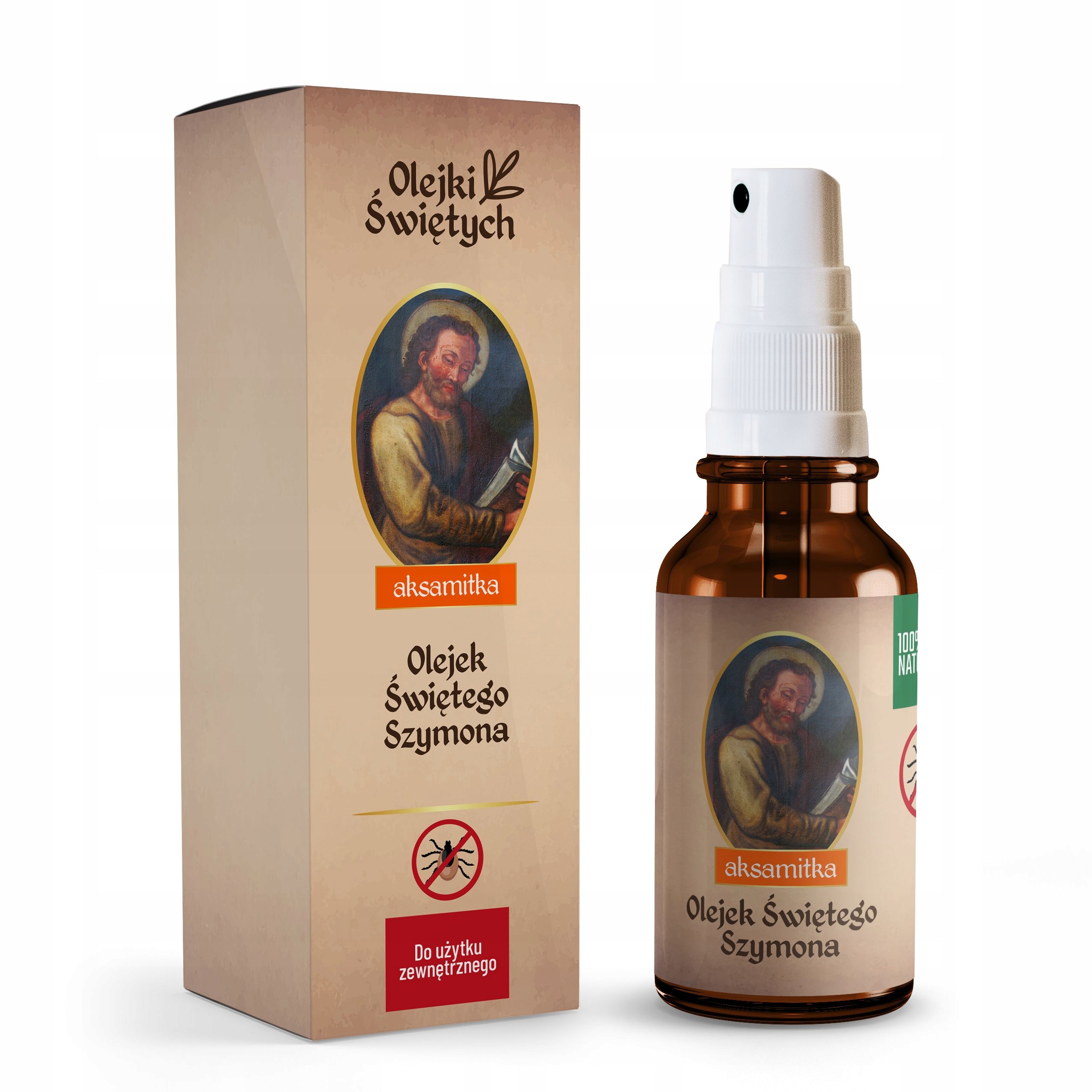 Olejek Świętego Szymona z Aksamitki na owady 50ml