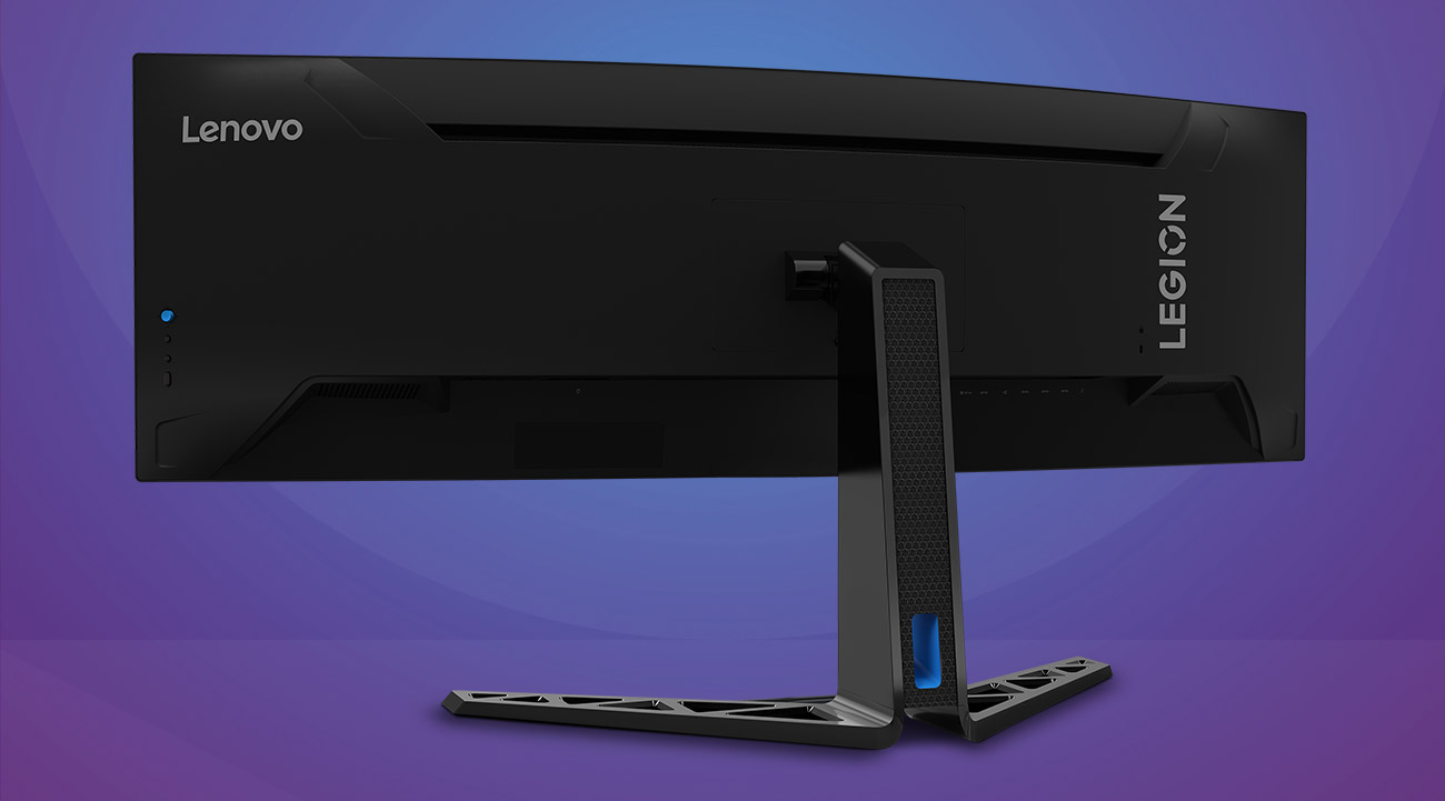 Monitor Lenovo R45w-30 tyłem