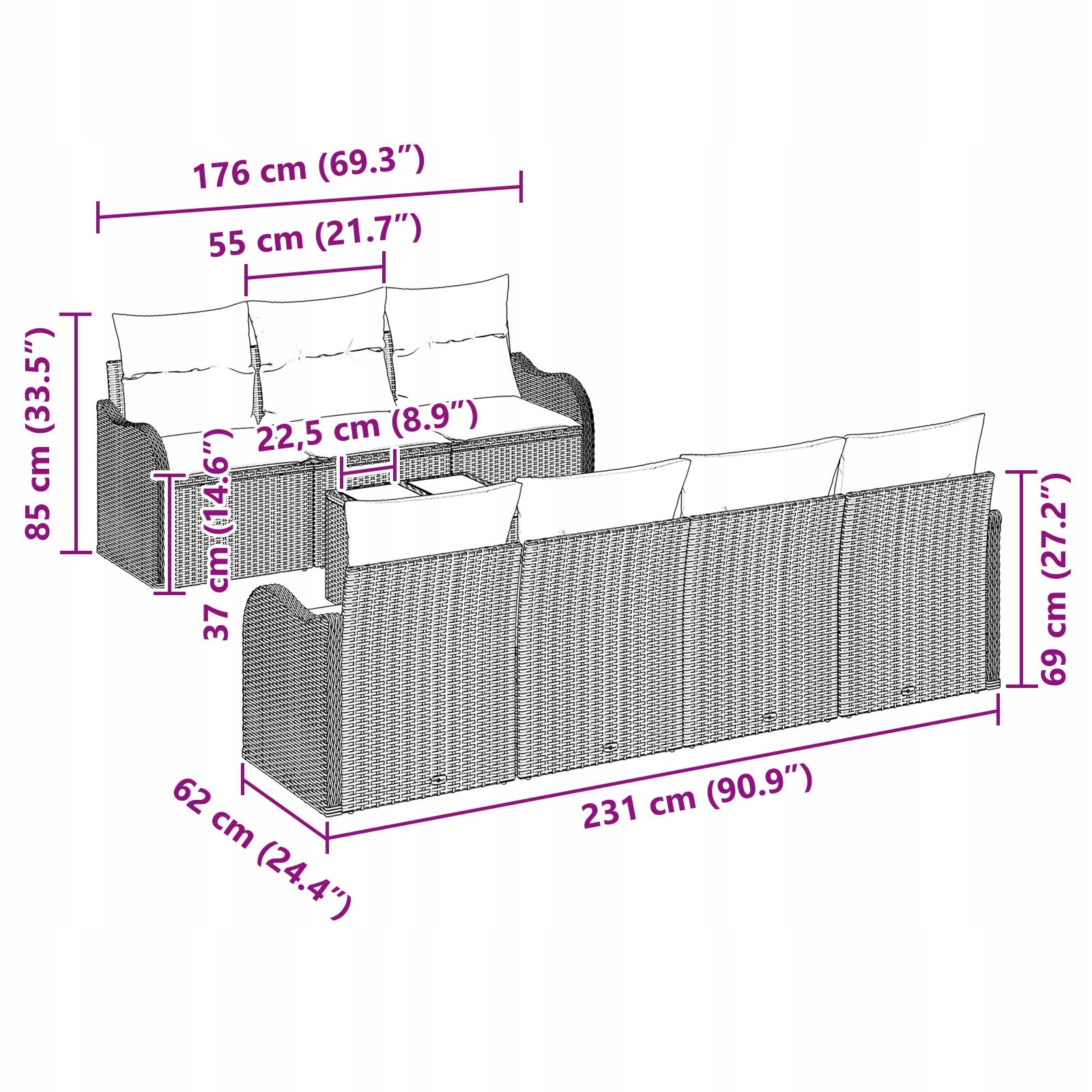 Komfortowe poduszki dla maksymalnego relaksu