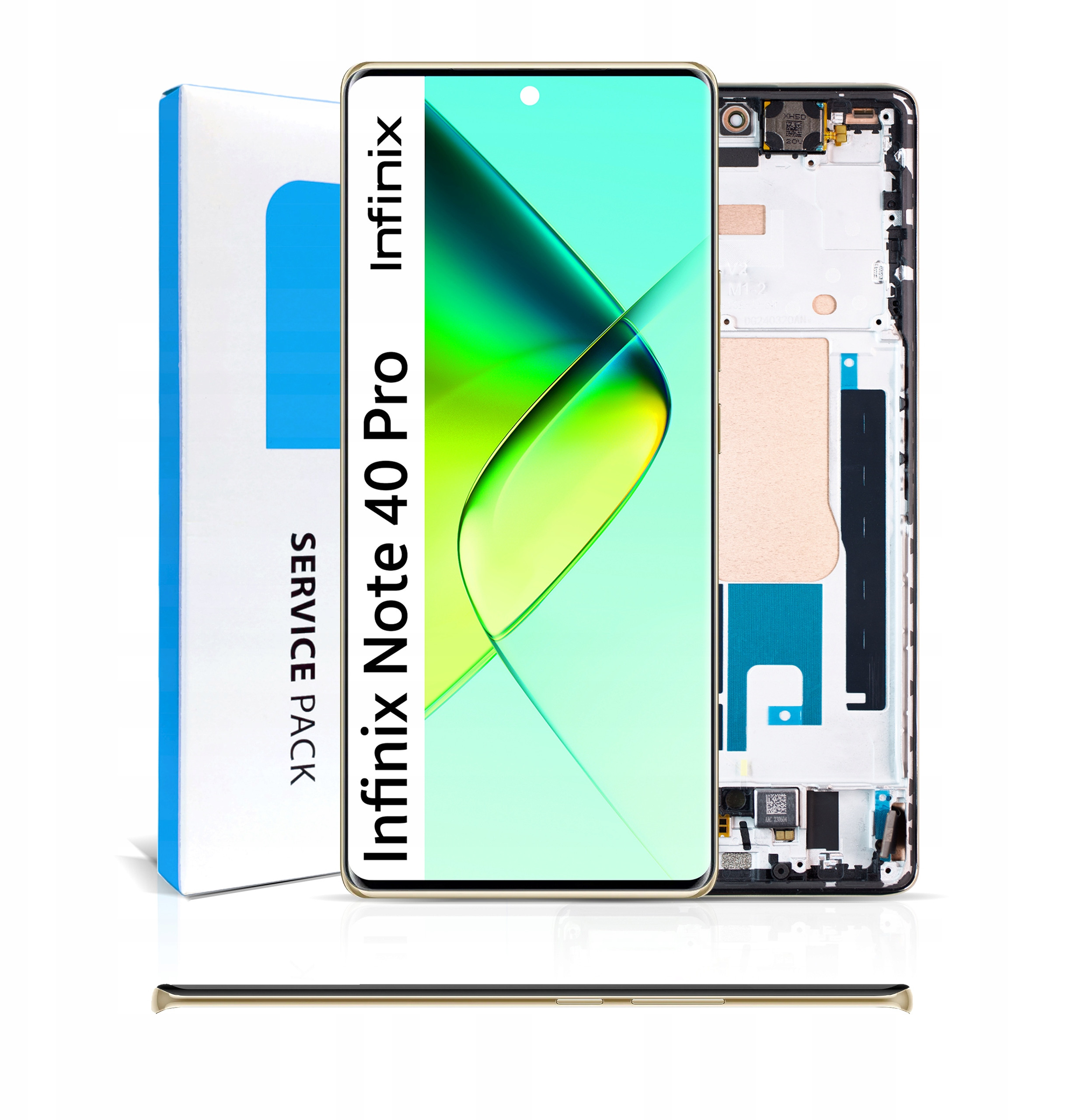 Wyświetlacz do Infinix Note 40 Pro 4G Ekran LCD Ramka Oryginał Zila X6850 – Wysoka jakość i niezawodność