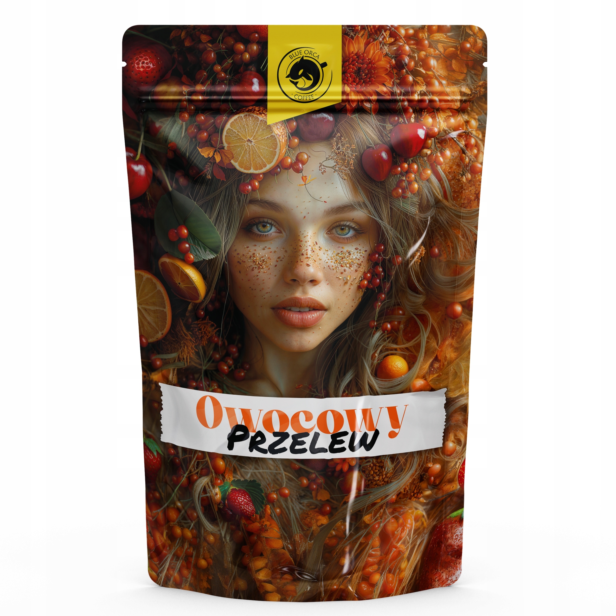 Kawa ziarnista Owocowy przelew - Blue Orca 500g – Odkryj wyjątkowy smak