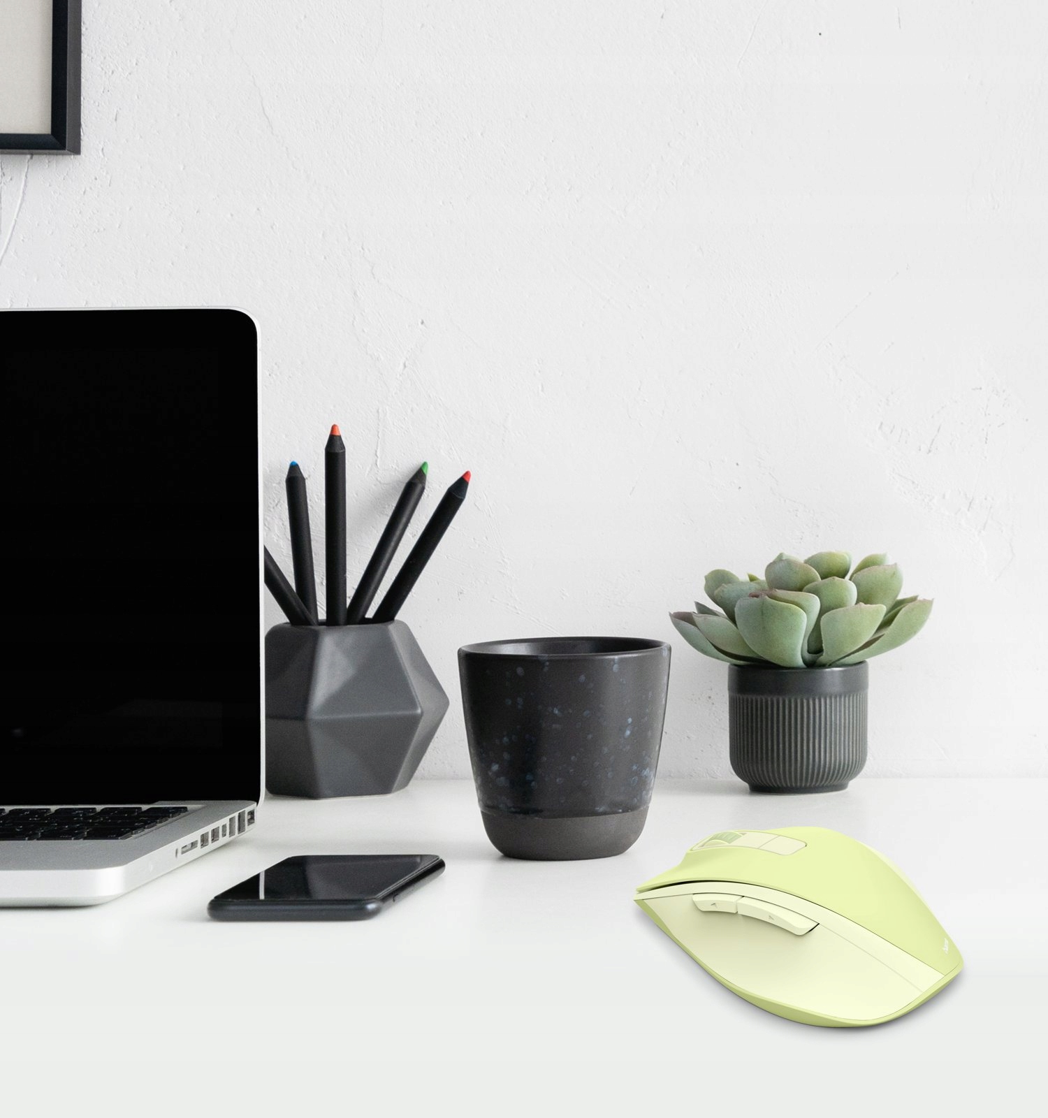 Hama mysz ergonomiczna WM-500 – Wydajność i komfort w zielonym kolorze