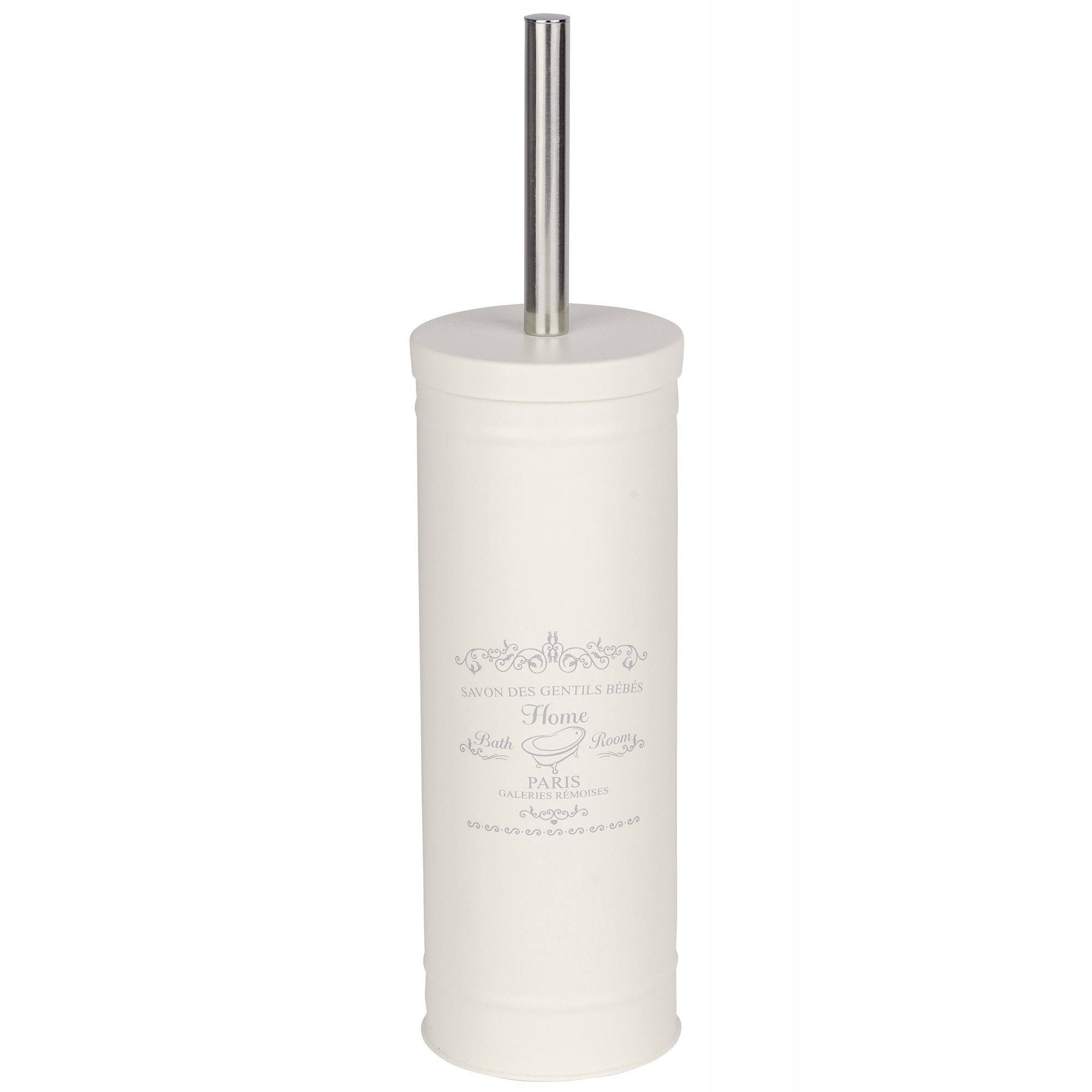 Wenko Pojemnik na szczotkę HOME PARIS + szczotka WC – Elegancja i funkcjonalność w Twojej łazience