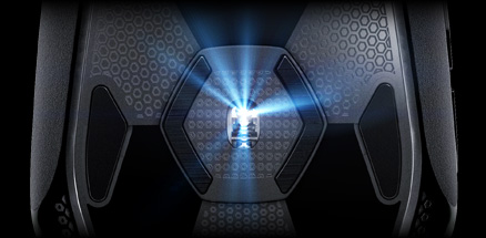 LED-illuminated PMW3366 sensor with Delta Zero technology