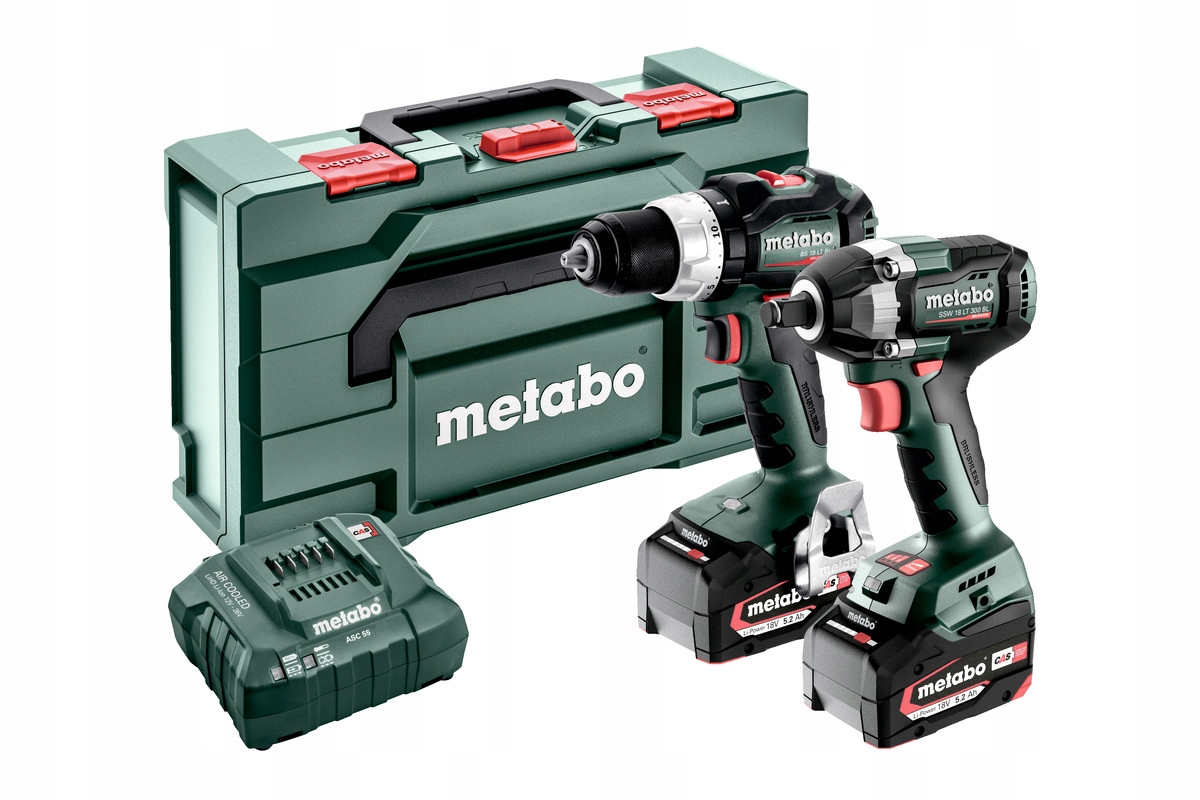 Zestaw elektronarzędzi Metabo METABO.ZESTAW COMBO 18V 2.9.3 – Wkrętarka i klucz udarowy w jednym