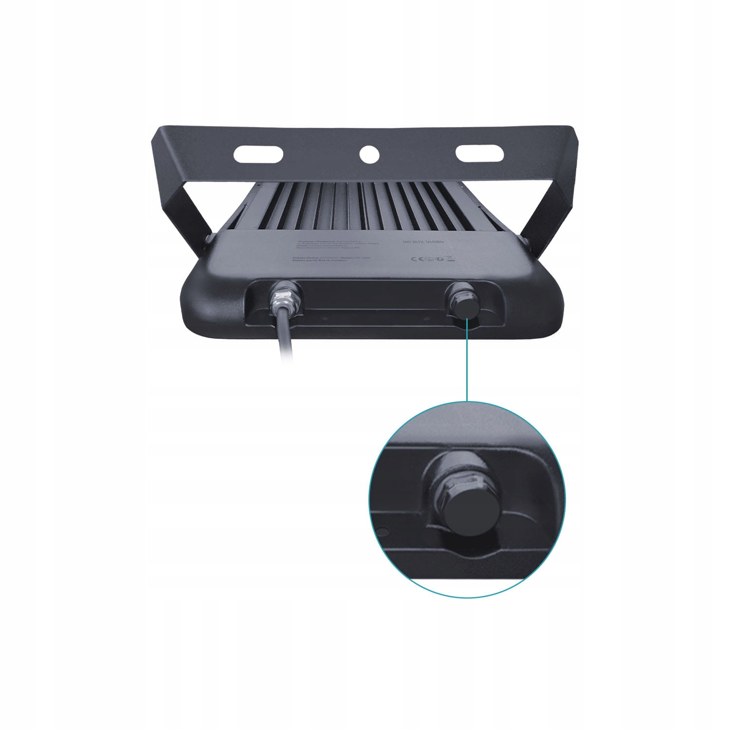 Łatwy montaż dzięki regulowanemu uchwytowi