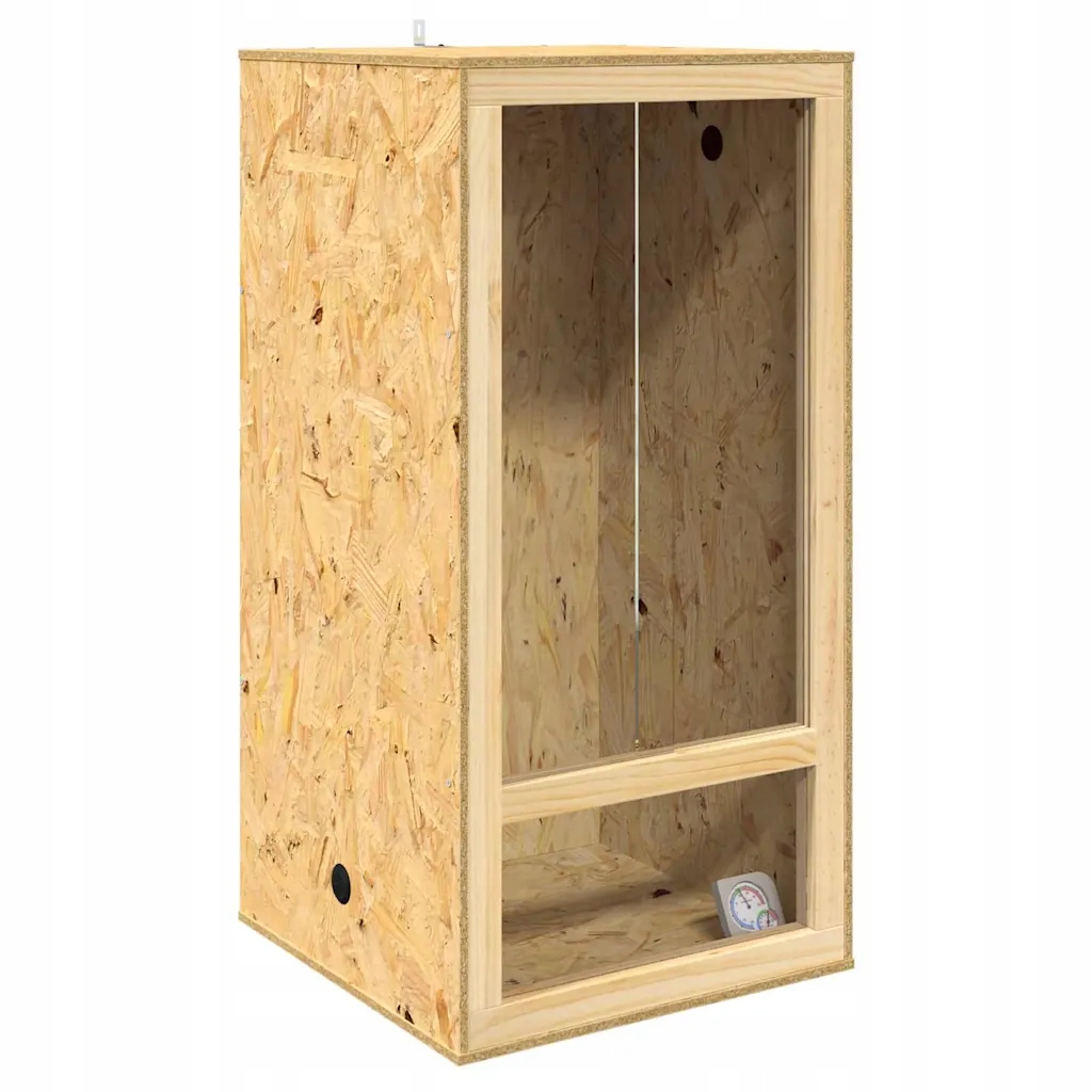 vidaXL Terrarium Brązowy 50 x 50 x 100 cm – Idealne miejsce dla Twoich zwierząt