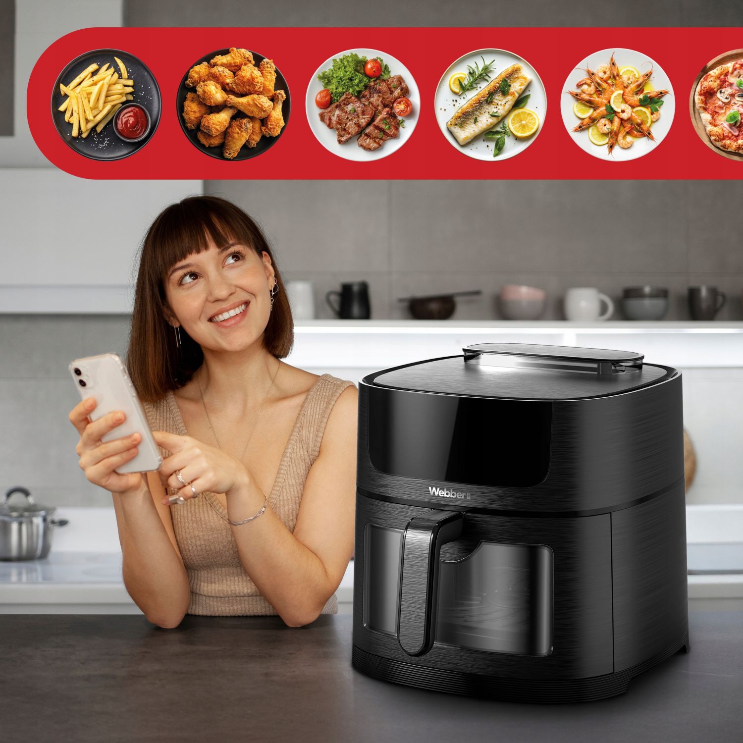 Technologia Air Fryer – Chrupkość bez tłuszczu