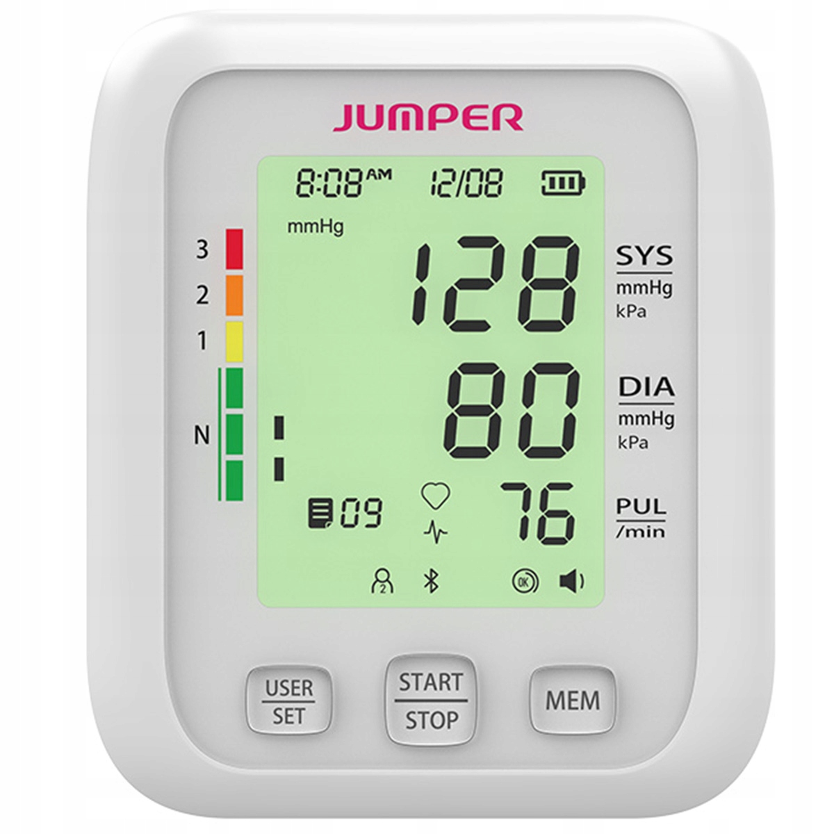 Ciśnieniomierz elektroniczny Jumper JPD-HA120 – Twoje zdrowie w zasięgu ręki