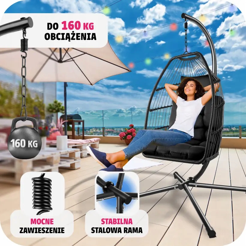Wysoka nośność i stabilność – Fotel do 160 kg