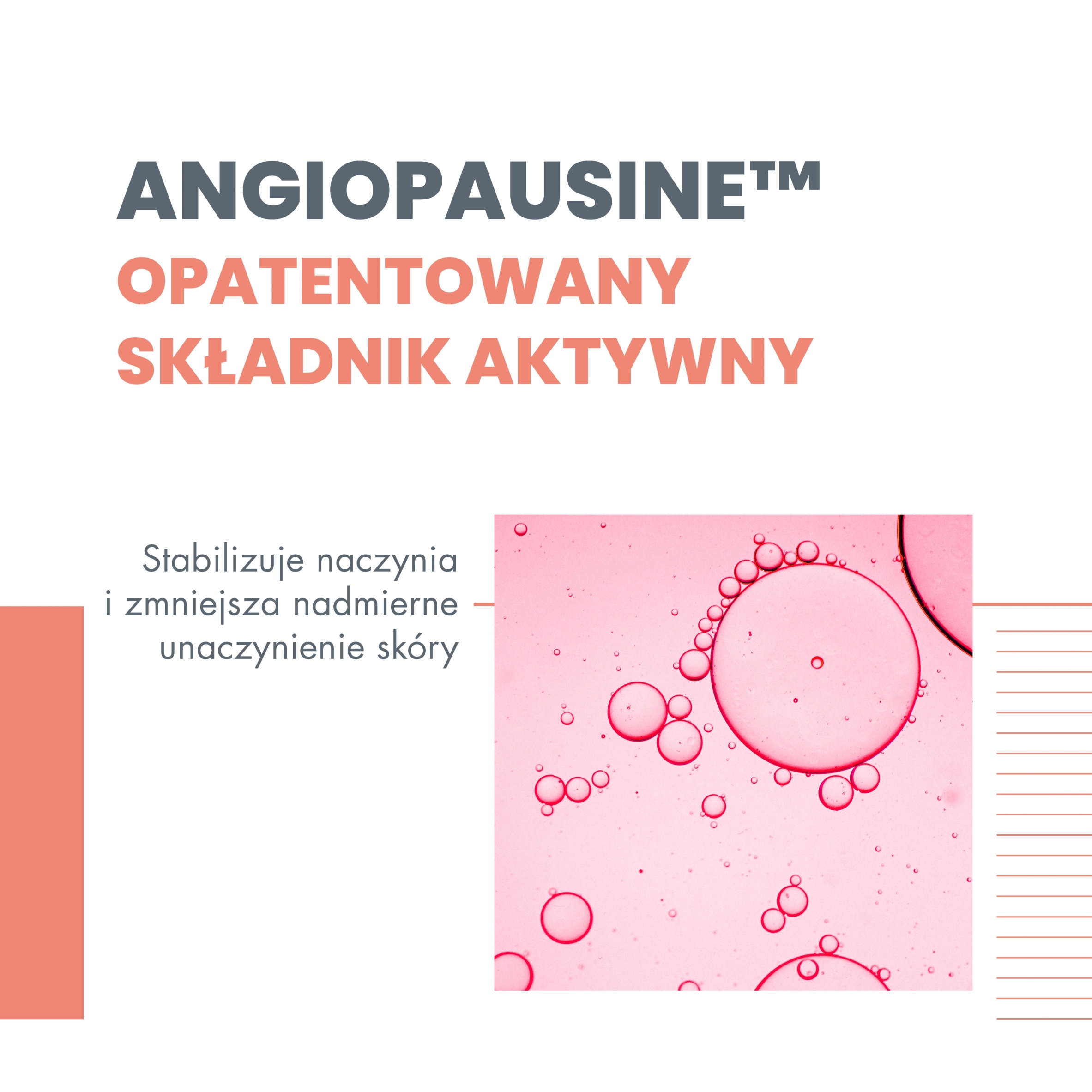 Innowacyjne działanie Angiopausine™ na zaczerwienienia