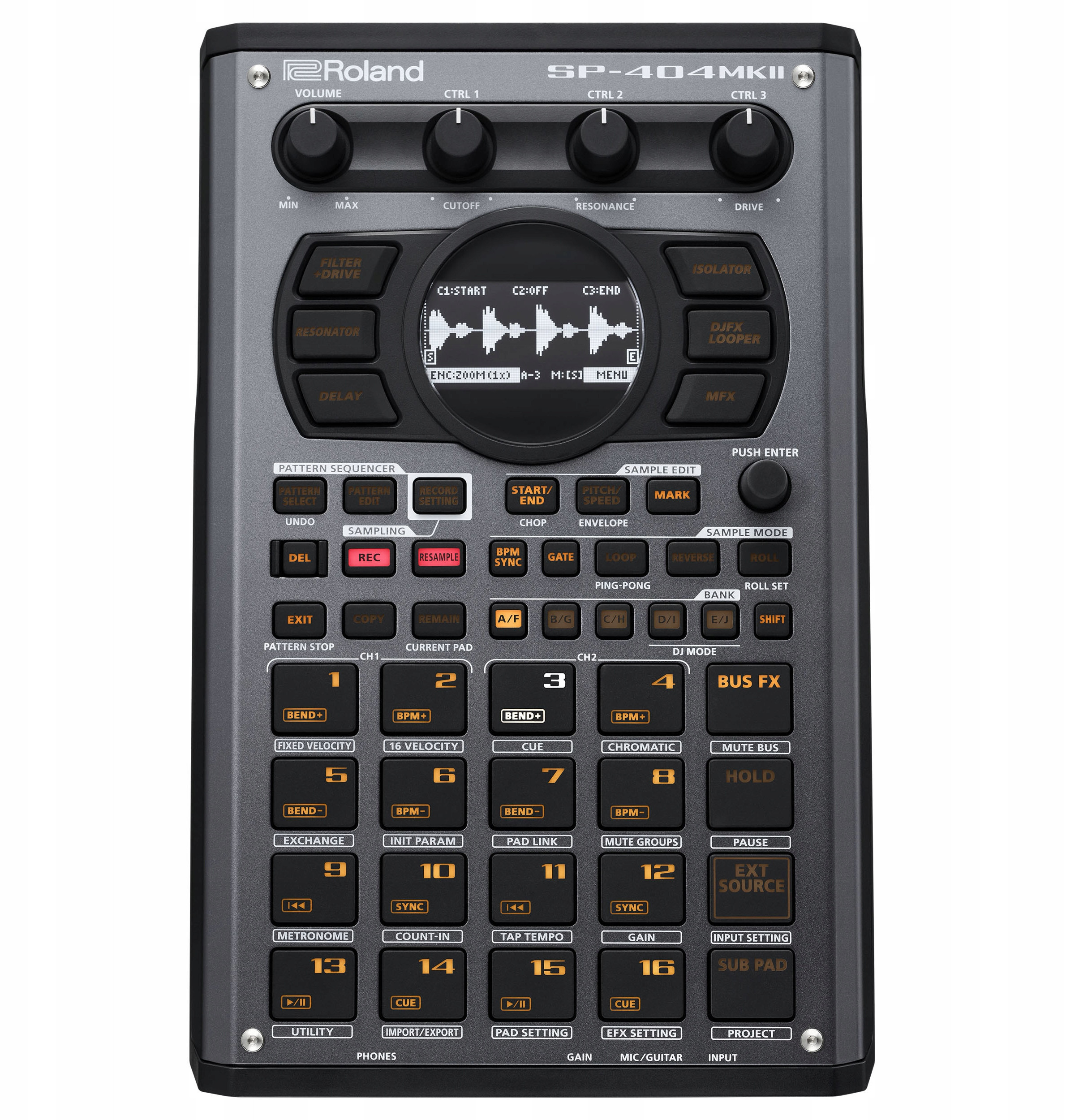 Roland Sampler Efektor SP-404MKII – Twój klucz do kreatywności muzycznej