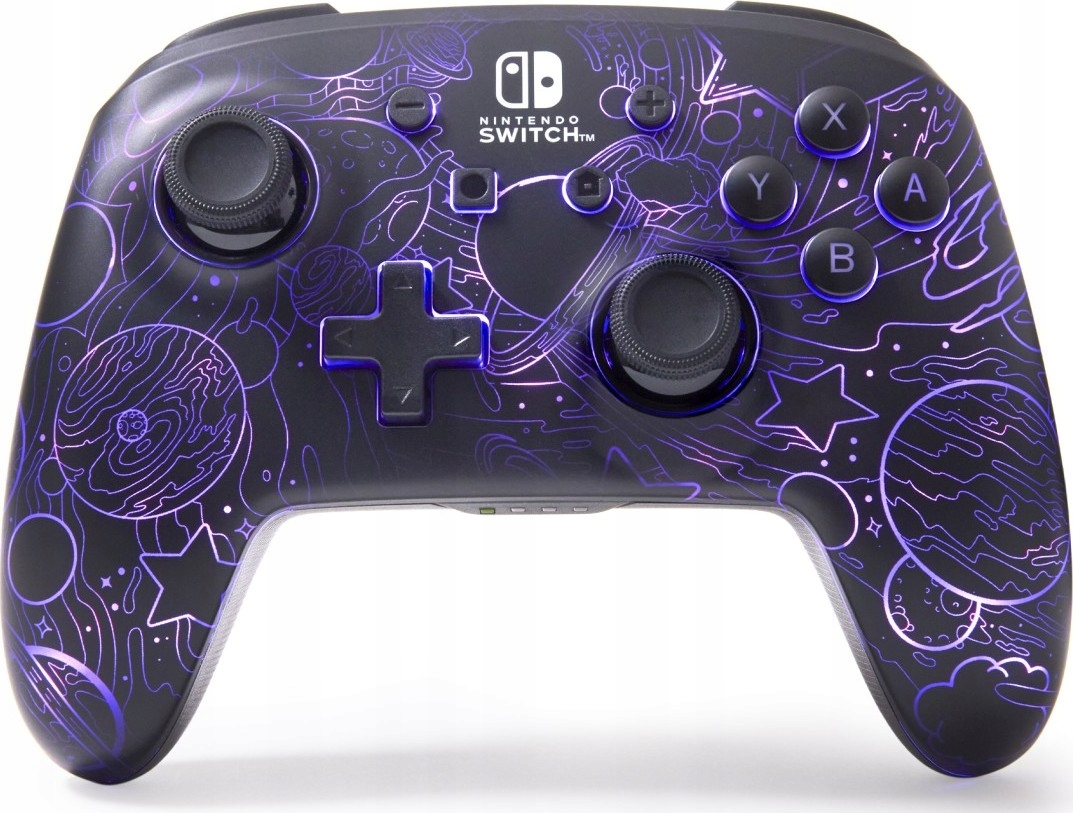 PowerA SWITCH Pad bezprzewodowy Enhanced Lumectra Galactic Vortex – Odkryj nowe możliwości w grach