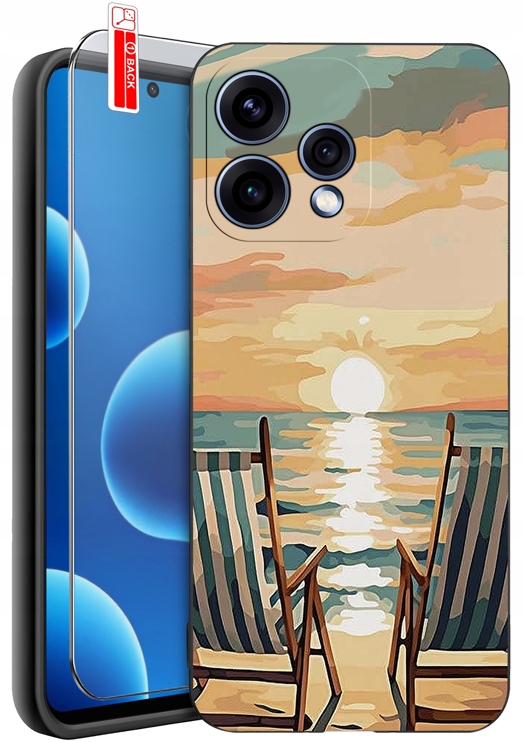 Do Oppo Reno15 5G Wzory Silikonowe Matt Case – Ochrona i styl w jednym