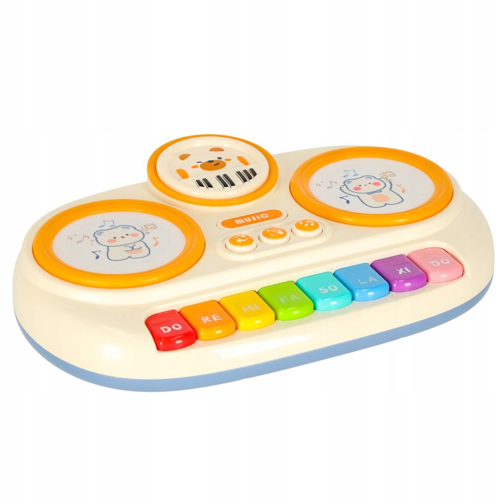 Wesołe melodie i tryb DJ do kreatywnej zabawy