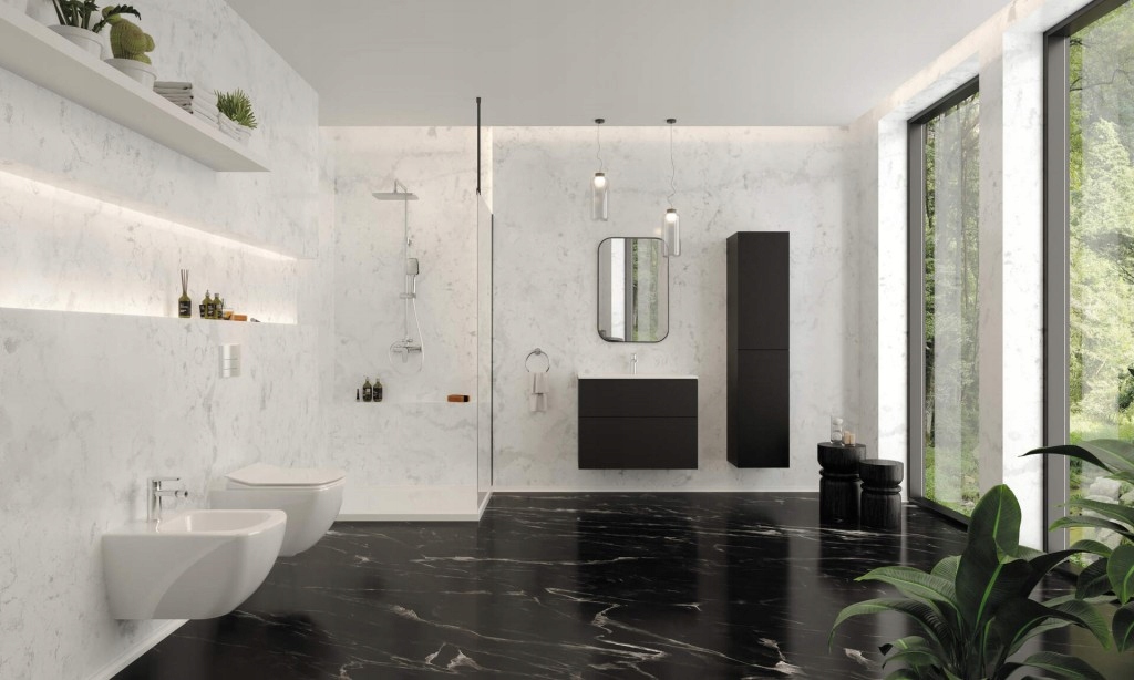 Deszczownica Deante z baterią prysznicową – Elegancja i komfort w Twojej łazience