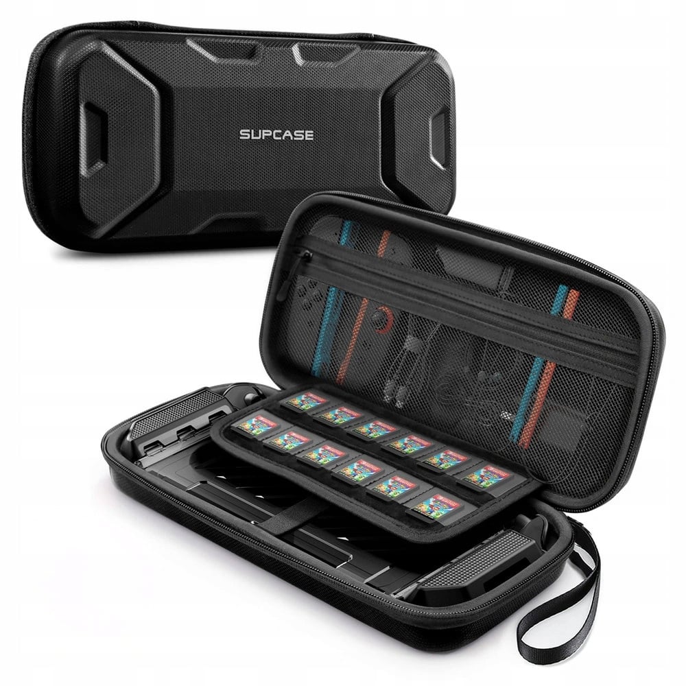 SUPCASE CARRYING PLUS NINTENDO SWITCH 2 BLACK – Wytrzymałe etui dla Twojej konsoli