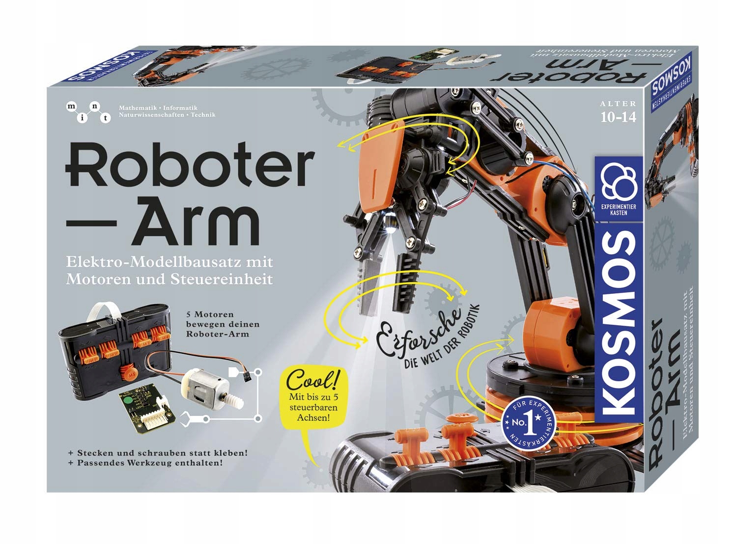 Roboter-Arm Kosmos – Zestaw do budowy robotów dla dzieci