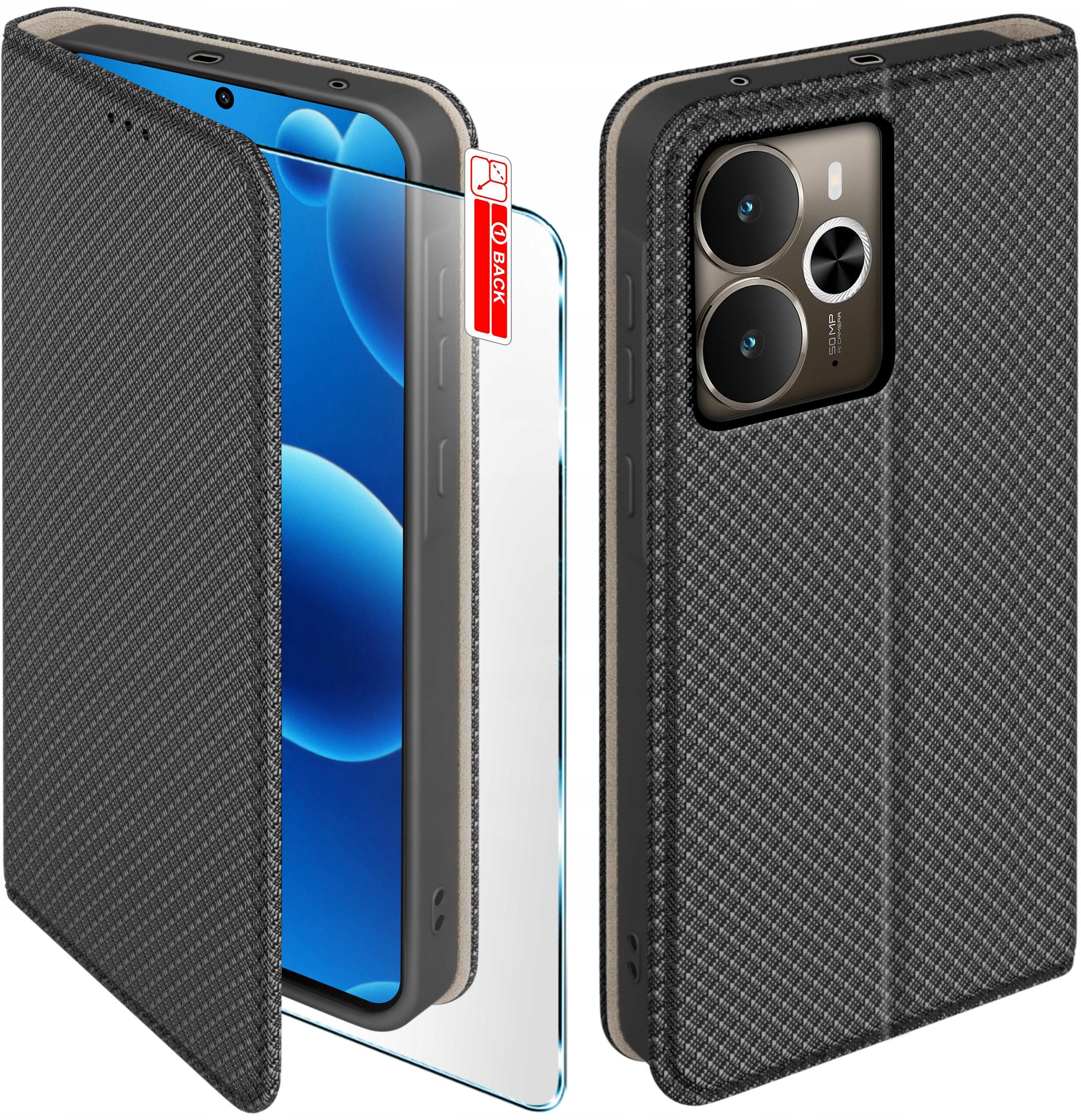 Etui z klapką do Realme 14 5G – Ochrona i styl w jednym