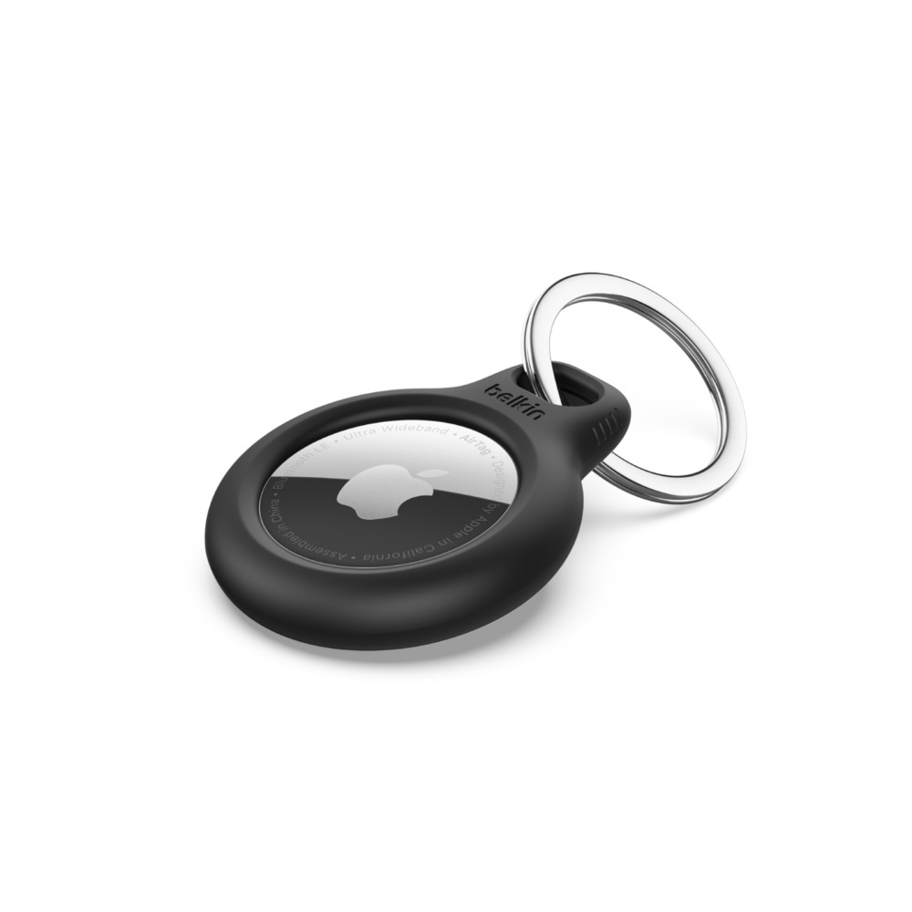 Bezpieczny uchwyt z kółkiem do kluczy dla Apple AirTag